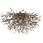 Sierra Ceiling Flush Light - Distressed Bronze