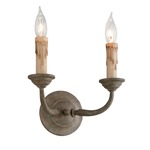 Cyrano Wall Light - Earthen Bronze / Cream Drip