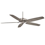 Great Room Ceiling Fan - Overstock - Burnished Nickel / Seashore Grey