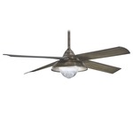Shade Ceiling Fan with Light - Heirloom Bronze / Charcoal