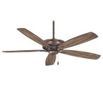 Kafe Ceiling Fan - Heirloom Bronze / Aged Boardwalk