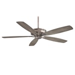 Kafe XL Ceiling Fan - Burnished Nickel / Seashore Grey