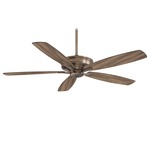 Kafe XL Ceiling Fan - Heirloom Bronze / Aged Boardwalk