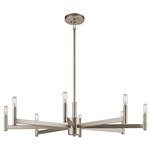 Erzo Chandelier - Satin Nickel