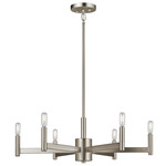 Erzo Chandelier - Satin Nickel