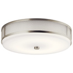 Ceiling Space Ceiling Light - Brushed Nickel / Opal Etched