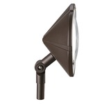 12V Six Groove Adjustable Wall Wash Light - Textured Architectural Bronze