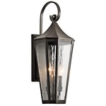 Rochdale Outdoor Wall Light - Olde Bronze / Clear