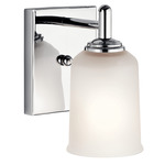 Shailene Wall Sconce - Chrome / Satin Etched