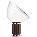 Taccia Table Lamp - Bronze / Clear