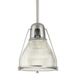 Haverhill Pendant - Satin Nickel / Prismatic