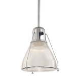 Haverhill Pendant - Polished Nickel / Prismatic