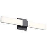 Neltev 83964 Bathroom Vanity Light - Bronze / White