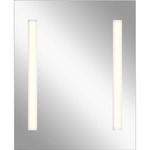 Vertical Mirror with Inlay Glass - Mirror
