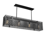 Tweed Linear Suspension - Matte Black / No Glass