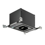 Aculux 3.25 Inch Square 2000LM 50Deg IC Housing 80CRI - Black