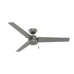 Cassius Ceiling Fan - Matte Silver