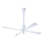 Pensi DC Outdoor Ceiling Fan - Gloss White / White