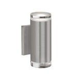 Norfolk Wall Sconce - Brushed Nickel / Clear