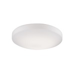 Trafalgar Ceiling Flush Light - White