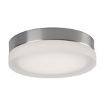 Bedford Ceiling Light Fixture - Brushed Nickel / Frosted