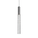 Pendula Clear Pendant - Chrome / Clear Bubble