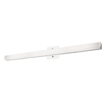 Jane Slim Bathroom Vanity Light - Chrome / White