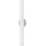 Bute Bathroom Vanity Light - Chrome / White Opal