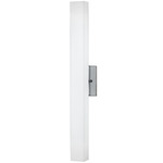 Melville Bathroom Vanity Light - Brushed Nickel / White Opal