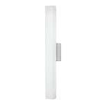 Melville Bathroom Vanity Light - Chrome / White Opal