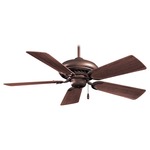 Supra 44 inch Ceiling Fan - Oil Rubbed Bronze / Medium Maple