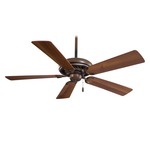 Supra 52 inch Ceiling Fan - Belcaro Walnut / Dark Walnut