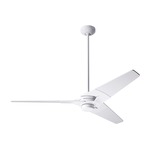 Torsion Ceiling Fan - Gloss White / White