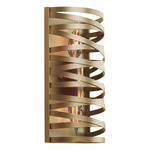 Tempest Wall Light - Gilded Brass / No Glass