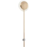 Moscato Wall Light - Gold Leaf / Clear