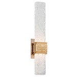 Freeze Wall Light - Gold Leaf / Clear