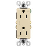 Outdoor Tamper Resistant 15 Amp Outlet - Ivory