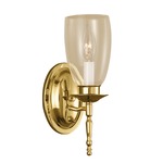 Legacy Wall Light - Polished Brass / Clear