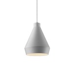 Koma Taisho Pendant - Bright Satin Aluminum