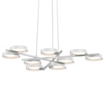 Light Guide Ring Pendant - Satin White / White
