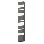 Jazz Notes Outdoor Wall Light - Textured Gray / Acrylic