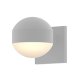Reals DC DL Outdoor Downlight Wall Light - Textured White / White