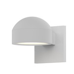 Reals DC PL Outdoor Downlight Wall Light - Textured White / White