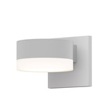 Reals PC Outdoor Downlight Wall Light - Textured White / White