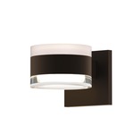 Reals FW FH Up/Down Outdoor Wall Light - Textured Bronze
