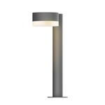 Reals PC FW/FH Outdoor Bollard Light - Textured Gray / White