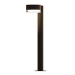 Reals PC FW/FH Outdoor Bollard Light - Textured Bronze / Clear