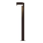 Reals PC FW/FH Outdoor Bollard Light - Textured Bronze / Clear