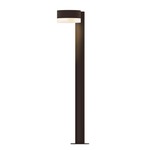 Reals PC FW/FH Outdoor Bollard Light - Textured Bronze / White