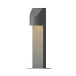 Shear Outdoor Bollard Light - Textured Gray